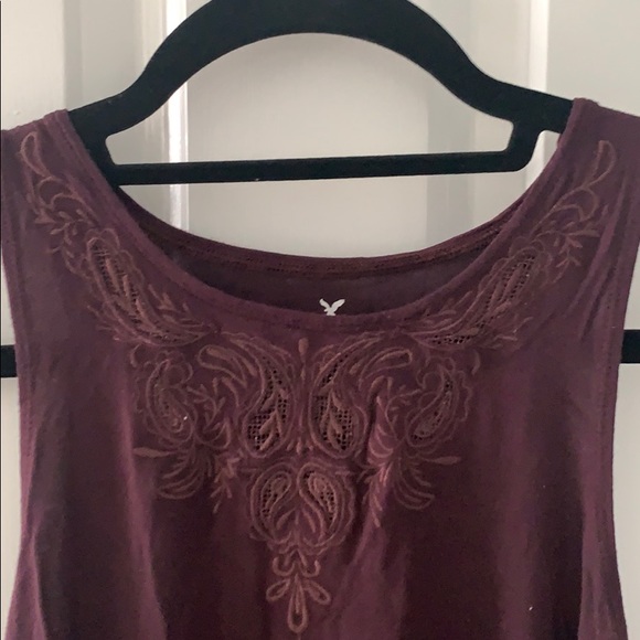 American eagle maroon tank - Picture 3 of 4